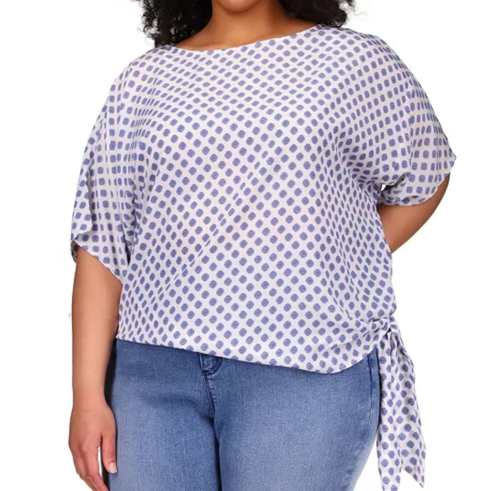 Michael KorsMini Medallion-Print Blouse